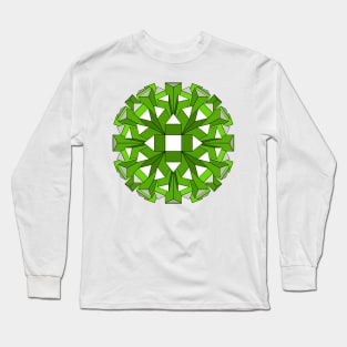 gmtrx lawal f134 polyhedron  v2 spike Long Sleeve T-Shirt